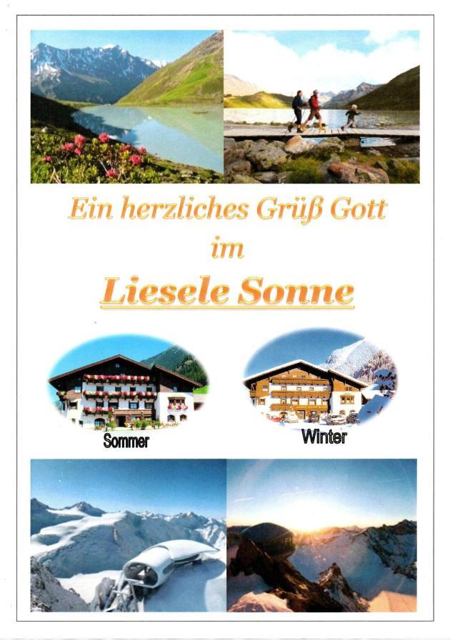 Hotel Restaurant Liesele Sonne Sankt Leonhard im Pitztal Exterior photo